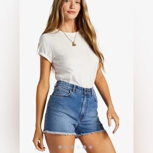 Billabong Blue Denim Shorts Size 28